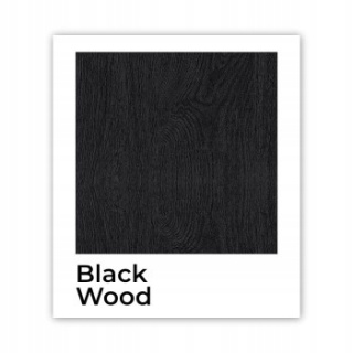 PRÓBKA Płyta Węglowa Panel WPC BLACK WOOD 10X20x0,5cm MATOWA BASIC