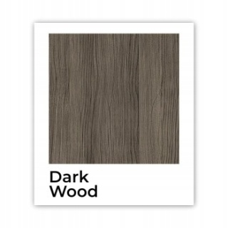 PRÓBKA Płyta Węglowa Panel WPC DARK WOOD 10X20x0,5cm MATOWA BASIC