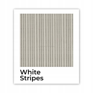 PRÓBKA Płyta Węglowa Panel WPC White Stripes 10X20x0,5cm MATOWA BASIC