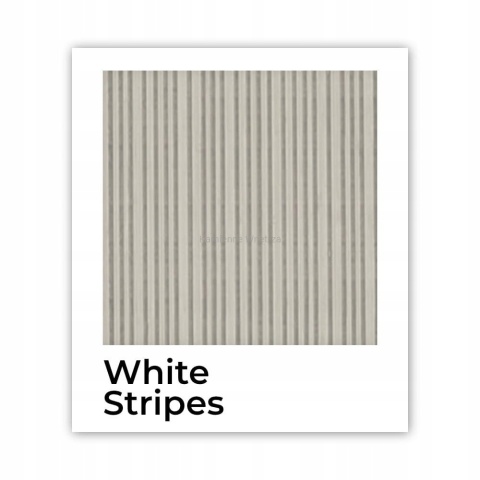 PRÓBKA Płyta Węglowa Panel WPC White Stripes 10X20x0,5cm MATOWA BASIC
