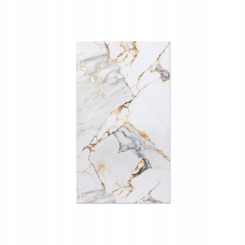 Płyta ŚCIENNA Panel ścienny PVC CARRARA GOLD 280x122x0,3cm POŁYSK