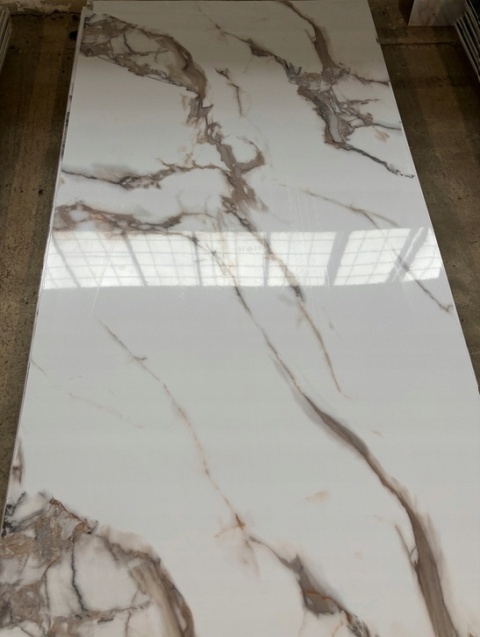 Płyta ŚCIENNA Panel ścienny PVC CARRARA STONE 280x122x0,3cm POŁYSK
