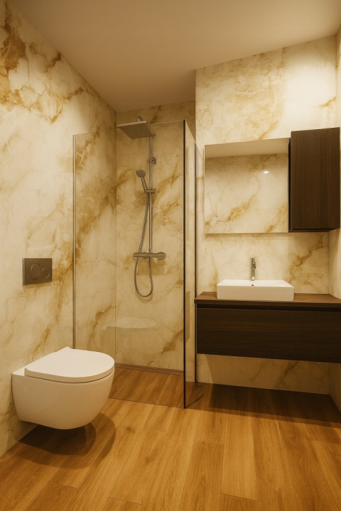 Płyta Węglowa Panel Light Sand 280x121,5x0,3cm POŁYSK PREMIUM