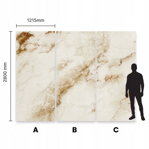 Płyta Węglowa Panel Light Sand 280x121,5x0,3cm POŁYSK PREMIUM