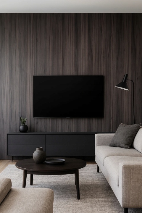 Płyta Węglowa Panel PVC Chocolate Wood 280x122x0,5cm WOOD