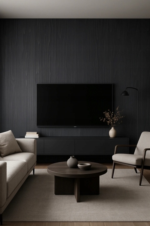 Płyta Węglowa Panel PVC Dark Wood 280x122x0,5cm WOOD