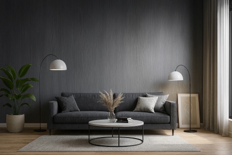 Płyta Węglowa Panel PVC Dark Wood 280x122x0,5cm WOOD