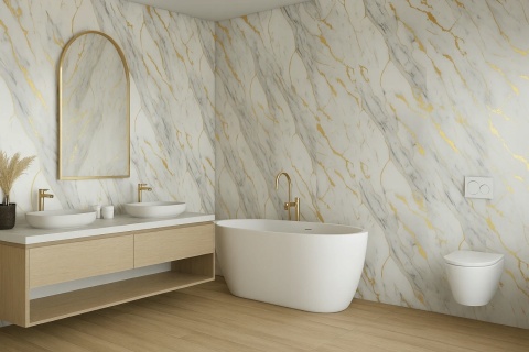 Płyta Węglowa Panel PVC Light Galaxy 280x122x0,3cm POŁYSK PREMIUM