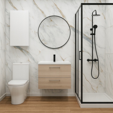 Płyta Węglowa Panel PVC Light Modern 280x121,5x0,3cm POŁYSK PREMIUM