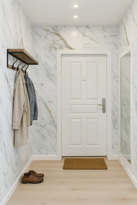 Płyta Węglowa Panel PVC Light Modern 280x121,5x0,3cm POŁYSK PREMIUM