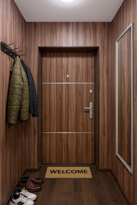 Płyta Węglowa Panel PVC Nut Wood 280x122x0,5cm WOOD