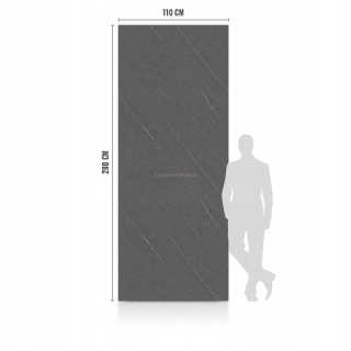 Płyta Węglowa Panel WPC Black Stripes 280x110x0,5cm MATOWA BASIC