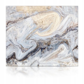 Płyta Węglowa Panel WPC Blue Art 280x112x0,5cm Błyszcząca PREMIUM