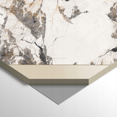 Płyta Węglowa Panel WPC Crystal Stone 280x112x0,5cm Błyszcząca PREMIUM