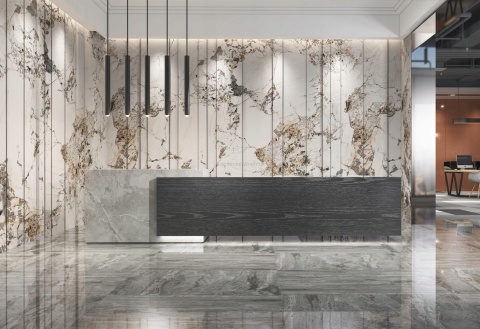 Płyta Węglowa Panel WPC Crystal Stone 280x112x0,5cm Błyszcząca PREMIUM