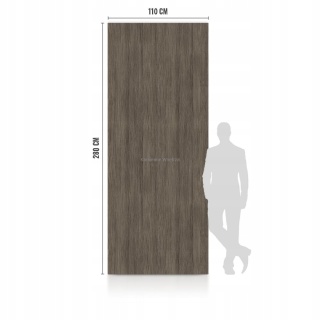 Płyta Węglowa Panel WPC DARK WOOD 280x110x0,5cm MATOWA BASIC