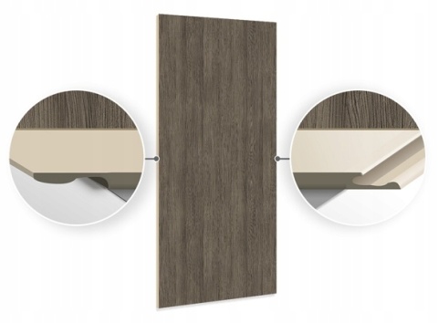 Płyta Węglowa Panel WPC Dark Wood 280x112x0,8cm MATOWA FastClick