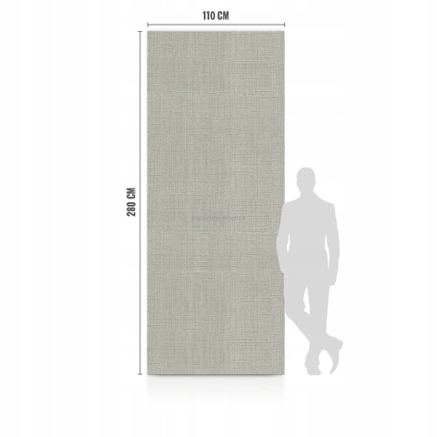 Płyta Węglowa Panel WPC Fabric 280x110x0,5cm MATOWA BASIC