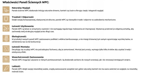 Płyta Węglowa Panel WPC Gold Copp 280x110x0,5cm MATOWA BASIC