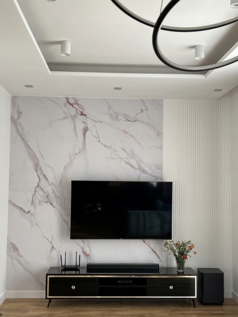 Płyta Węglowa Panel WPC Gold Vein 280x112x0,5cm Matowa PREMIUM