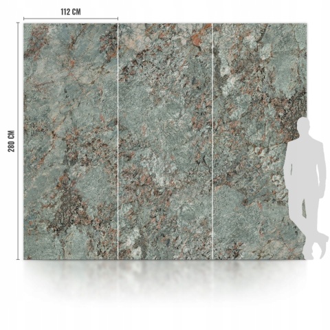 Płyta Węglowa Panel WPC Green Forest 280x112x0,5cm POŁYSK PREMIUM