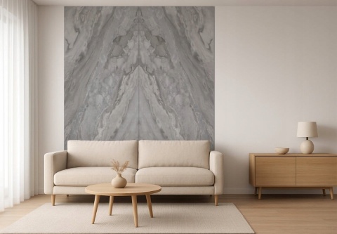 Płyta Węglowa Panel WPC Grey Stone 280x112 cm Mirror 2 szt. połysk PREMIUM