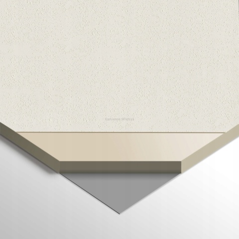 Płyta Węglowa Panel WPC Limestone 280x110x0,5cm MATOWA BASIC