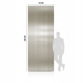 Płyta Węglowa Panel WPC Silver Plate 280x110x0,5cm POŁYSK BASIC