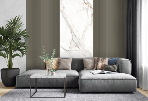 Płyta Węglowa Panel WPC Small Stripes 280x110x0,5cm POŁYSK BASIC