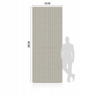 Płyta Węglowa Panel WPC White Stripes 280x110x0,5cm MATOWA BASIC