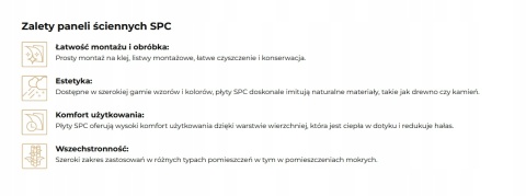 Płyta Węglowa wodoodporna Sea Foam 280x112x0,5cm Polerowana PANEL SPC