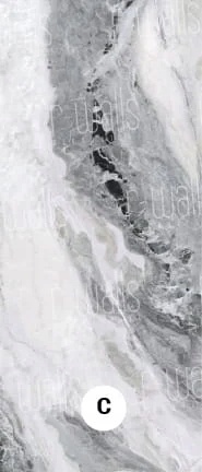 Płyta węglowa WPC/SPC RW-020 GREY WAVE 280x110x0,5cm POŁYSK