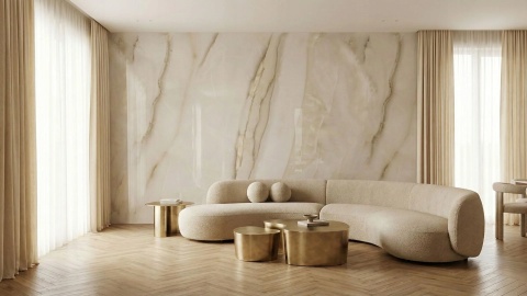 Płyta węglowa WPC/SPC RW-ONYX kaszmir 280x110x0,5cm POŁYSK