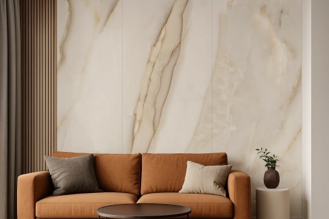 Płyta węglowa WPC/SPC RW-ONYX kaszmir 280x110x0,5cm POŁYSK