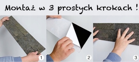 Fornir kamienny Naturalny Black LINE Antracyt 122x61x0,2 cm samoprzylepny