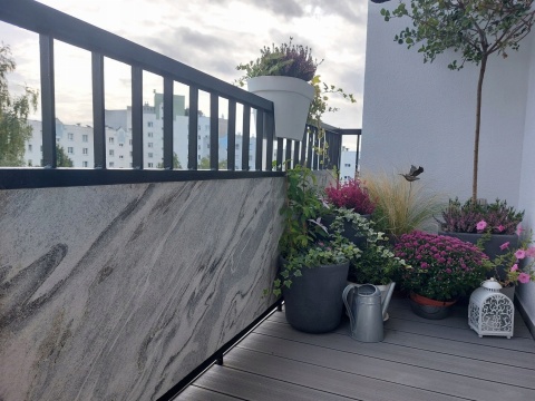 Kamień w rolce Fornir kamienny Naturalny Artic Storm 122x280x0,2cm