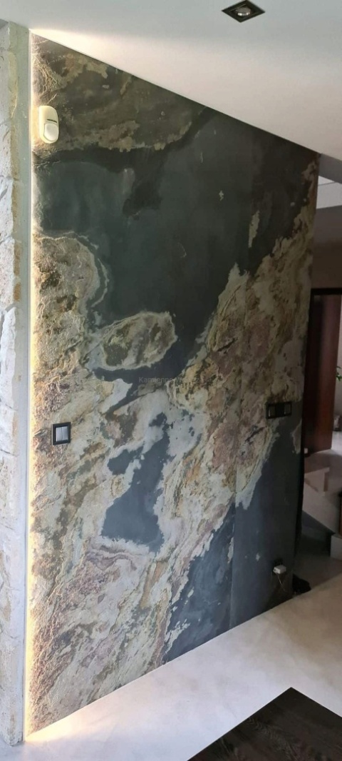 Kamień w rolce Fornir kamienny Naturalny Autumn Rustic 122x61x0,2 cm