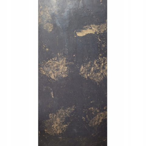 Kamień w rolce Fornir kamienny Naturalny Black Slate Gold 122x280x0,2 cm