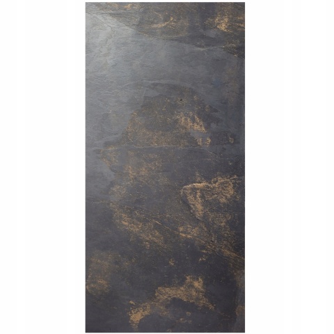 Kamień w rolce Fornir kamienny Naturalny Black Slate Gold 122x280x0,2 cm