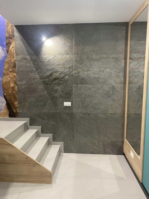 Kamień w rolce Fornir kamienny Naturalny Gold green 122x280x0,2 cm