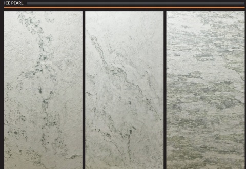 Kamień w rolce Fornir kamienny Naturalny Ice Pearl 122x244x0,2 cm