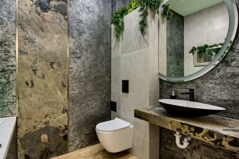 Kamień w rolce Fornir kamienny Naturalny Silver shine 122x61x0,2 cm