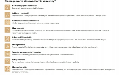 Kamień w rolce Fornir kamienny Naturalny Zerra Green 122x61x0,2 cm