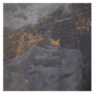 PRÓBKA Kamień w rolce Fornir kamienny Naturalny Black Slate Gold 10x15x0,2