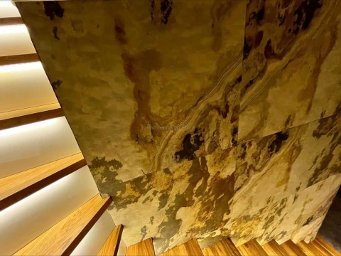 PRÓBKA Kamień w rolce Fornir kamienny Naturalny Indian Autumn 10x15x0,2 cm