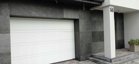 PRÓBKA Kamień w rolce Fornir kamienny Naturalny Silver Galaxy 10X15X0,2 cm