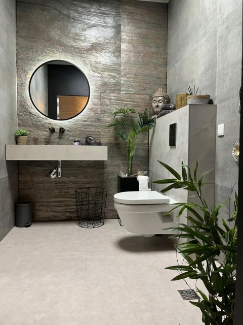 PRÓBKA Kamień w rolce Fornir kamienny Naturalny Silver Galaxy 10X15X0,2 cm