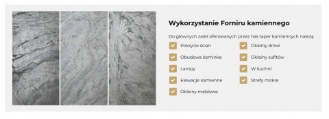 PRÓBKA Kamień w rolce Fornir kamienny Vintige Shine 10x15x0,2 cm