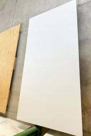 Płyta ŚCIENNA Panel wodoodporny BIAŁY MATOWY PVC 280x122x0,3cm