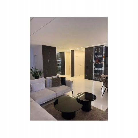 Płyta ŚCIENNA Panel wodoodporny Black marmo PVC 280x122x0,3cm